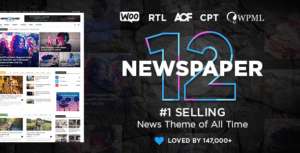 Newspaper Theme (#1 News and WooCommerce Theme by TagDiv)