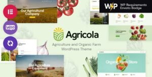Agricola – Agriculture & Organic Farm Theme WordPress