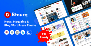 Btourq – Premium WordPress News Magazine Theme