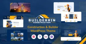 Builderrin – Construction Building WordPress Theme