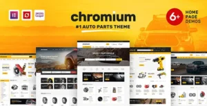 Chromium – Auto Parts Shop WordPress Elementor Theme