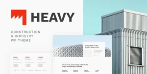 Heavy – Construction and Industrial WordPress Theme