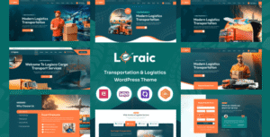 Loraic – Transportation & Logistics Theme WordPress