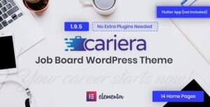 Cariera – Job Board WordPress Theme