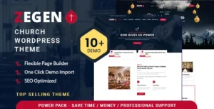 Zegen – Church WordPress Theme by zozothemes