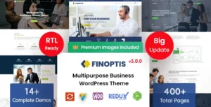 Finoptis – Multipurpose Business WordPress Theme
