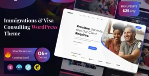 Imigrat – Immigration & Visa Consulting WordPress Theme