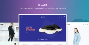 Auxo – Minimal WooCommerce WordPress Theme