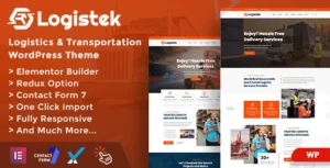 Logistek – Logistics & Transportation WordPress Elementor Theme