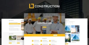 Construction – Business & Building Company WordPress Theme