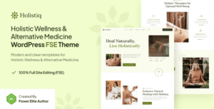 Holistiq – Holistic Wellness & Alternative Medical Healing WP Theme
