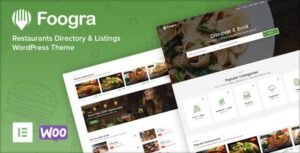 Foogra – Restaurants Listings WordPres Theme