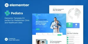 Pediatra – Pediatrician Clinic & Healthcare Elementor Template Kit