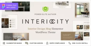 Interiocity – Interior Design Blog WordPress Theme
