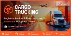 Cargo Trucking – Transportation & Logistics Theme for Wordpress