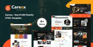Careox – Non Profit Charity NGO WordPress Theme