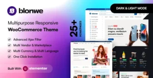 Blonwe – Multipurpose WooCommerce Theme Wordpress
