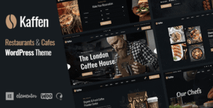 Kaffen – Restaurant & Cafe WordPress Theme Download
