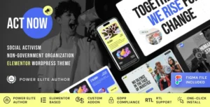 Act Now – Social Activism & NGO WordPress Theme