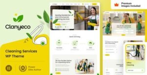 ClanyEco– Cleaning Services WordPress Theme