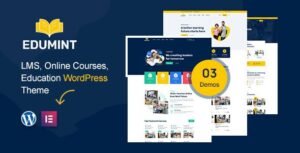 LMS, Online Courses, Education WordPress Theme