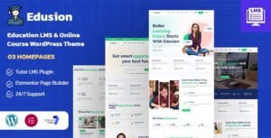 Edusion – Education and Courses LMS WordPress Theme