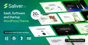 Saliver – SaaS & Startup Tech WordPress Theme