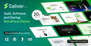 Saliver – SaaS & Startup Tech WordPress Theme