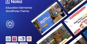 Nolez – Education Elementor WordPress Theme