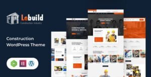 Lebuild – Construction Company WordPress Theme