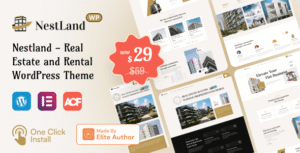 NestLand – Real Estate WordPress Theme