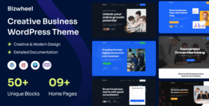 Bizwheel – Creative Business WordPress Theme