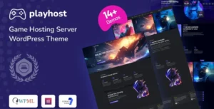 Playhost – Game Hosting Server WordPress Theme