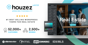 Houzez – Real Estate WordPress Theme (#1 Real Estate Theme)
