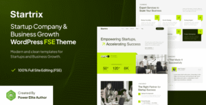 Startrix – Startup Company & Business WP Theme