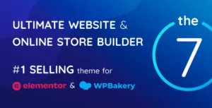 The7 WordPress Theme (#1 Selling Theme for Elementor)