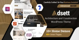 Adsett WordPress Theme (Architecture WordPress Theme)