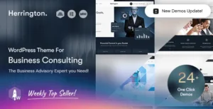 Herrington WordPress Theme (Business Consulting Theme)