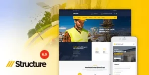 Structure WordPress Theme (Construction Industrial Factory Theme)