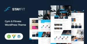 Stayfit – Gym & Fitness WordPress Theme Download