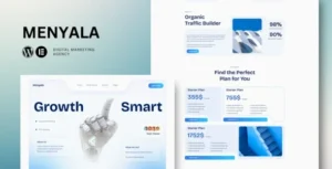 Menyala – Digital Marketing Agency Elementor Template Kit