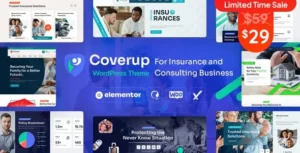 CoverUp WordPress Theme (Insurance & Consulting Theme)