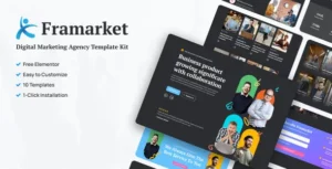 Framarket – Digital Marketing Elementor Template Kit