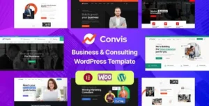 Convis WordPress Theme (Consulting Business)