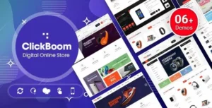 ClickBoom WordPress Theme (Digital Store Theme)