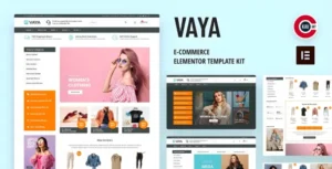 Vaya – E-commerce Elementor WordPress Template Kit