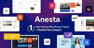 Anesta – Intranet, Extranet, Community and BuddyPress WordPress Theme