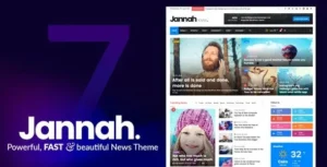 Jannah – Newspaper, Blogging and Magazine News WordPress Theme