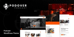 Podover WordPress Premium Theme (Podcast Theme)