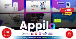 Appilo – App & Multipurpose WordPress Theme Download